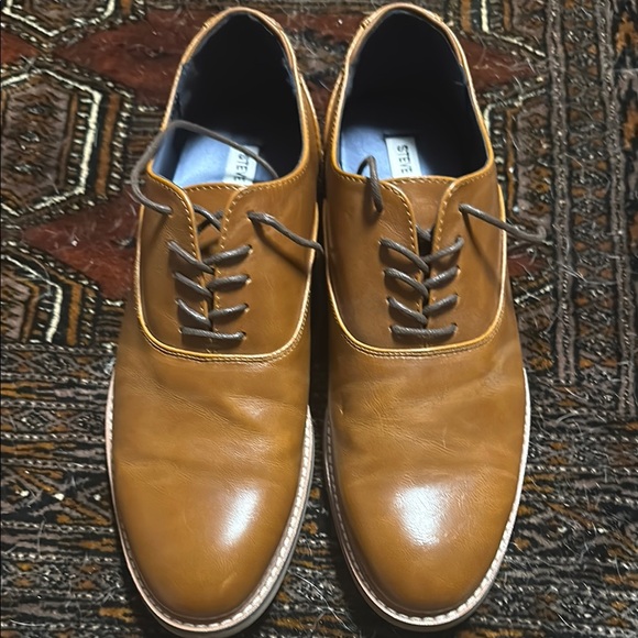 Steve Madden Brown Leather Men's Shoes - Picture 6 of 6